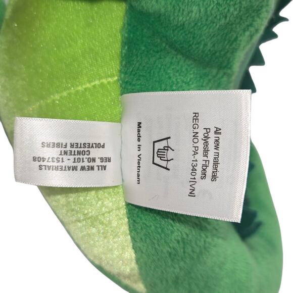 Disney Store Alligator Plush Toy Green Soft Polyester Fibers 12" - Picture 8 of 9